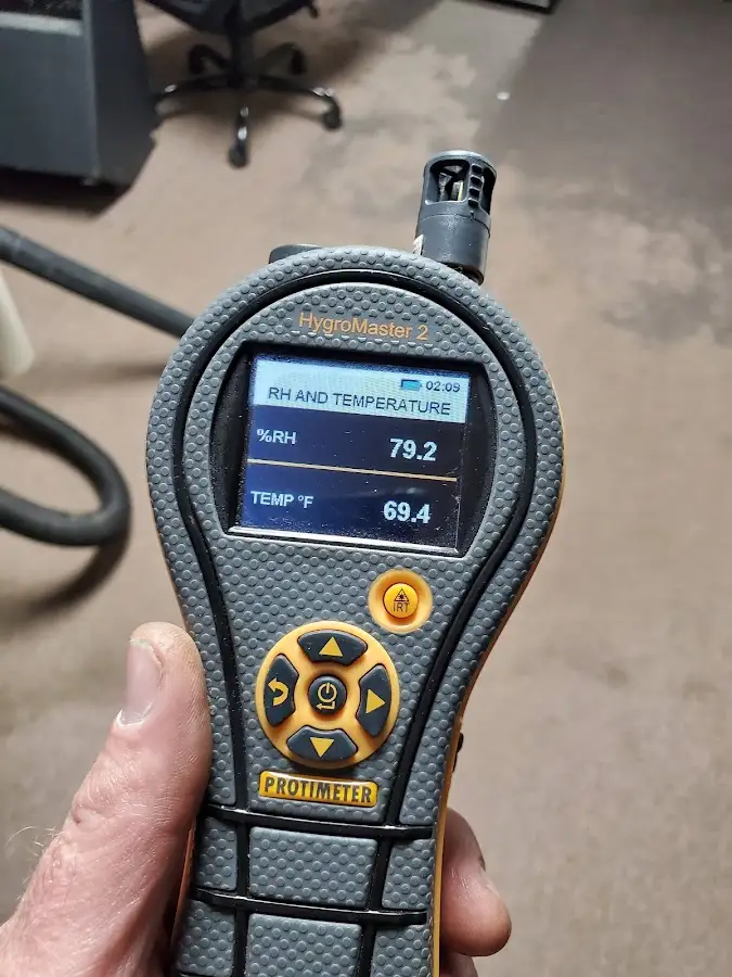 Moisture meter humidity assessment for Mold Remediation & Removal in Santa Clara